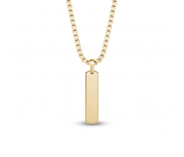 PENDENTIF BAR EN ACIER/PVD OR - AZ ASP163/24 - AREZZO