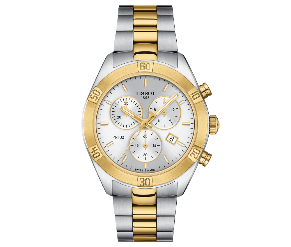 MONTRE TISSOT PR100 ACI 2T SAPH CHRONO - T1019172203100 - TISSOT