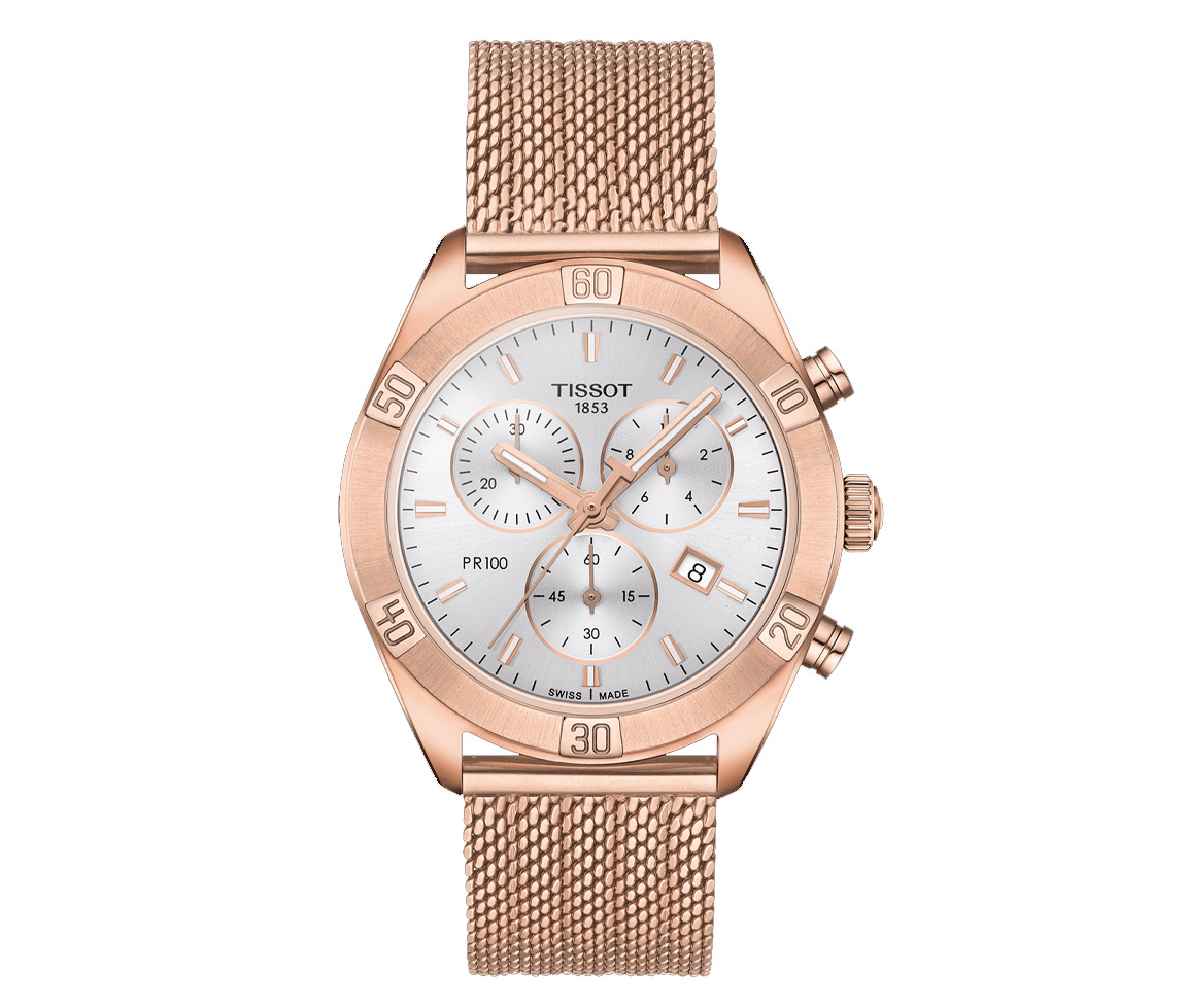 MONTRE TISSOT PR100 SPORT CHIC 38MM - T1019173303100 - TISSOT