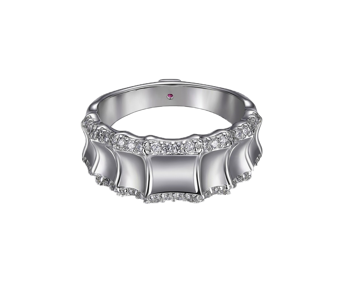 BAGUE CHEVAL DE MER AVEC CZ - PJ R4LA8800AC - ELLE