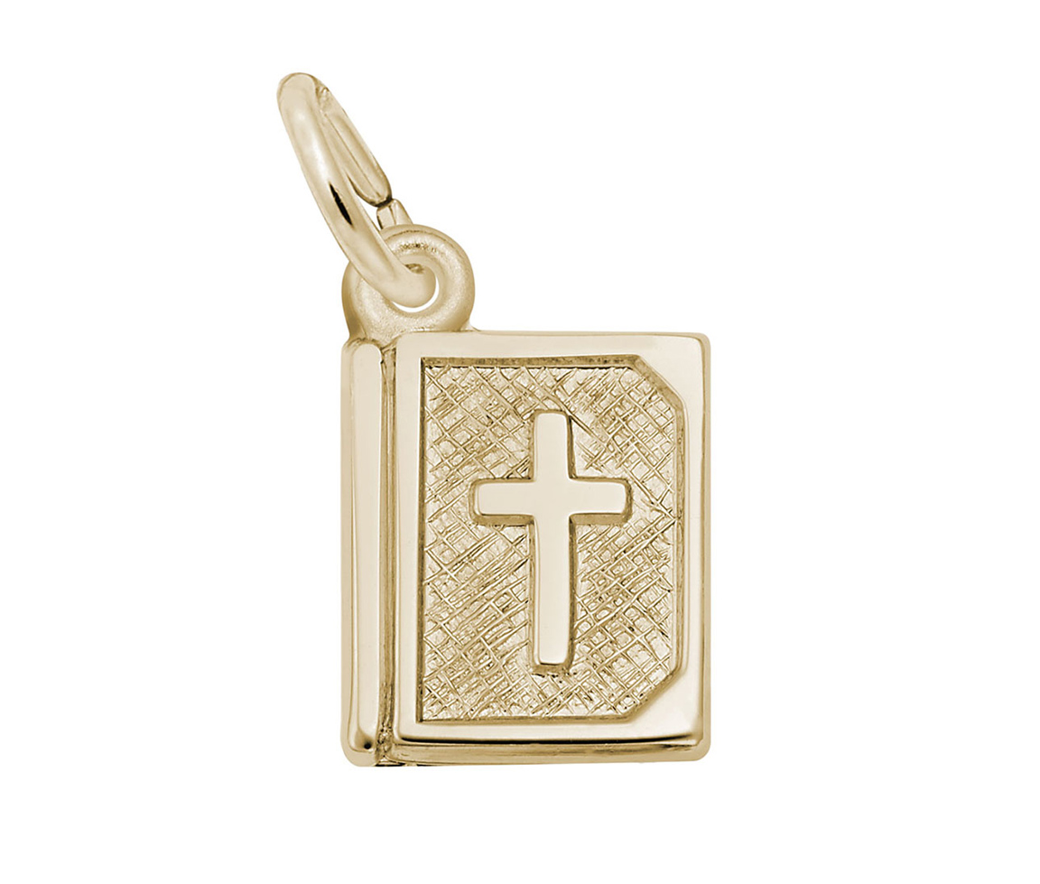 PENDENTIF EN OR 10K ACCENT BIBLIQUE - NU 1228 - NUCO/REMBRANDT 