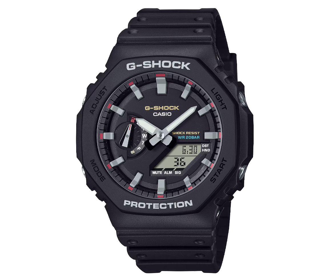 CASIO G-SHOCK ANALOGIQUE/NUMÉRIQUE EN RÉSINE - H GA2100RL/1A - CASIO