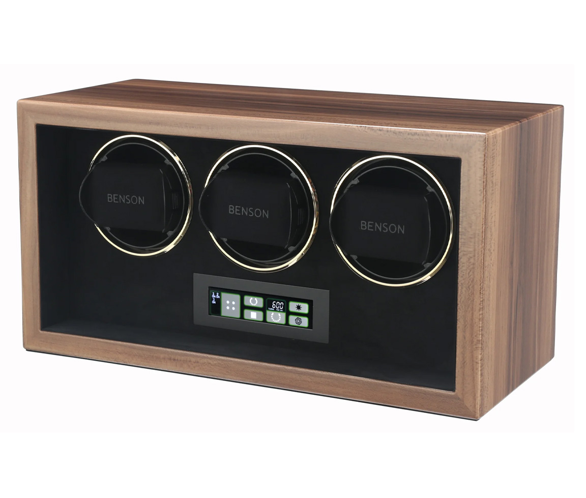 COFFRE REMONTOIRE POUR 3 MONTRES AUTOMATIQUES - BN COM3.20WAG - BENSON 