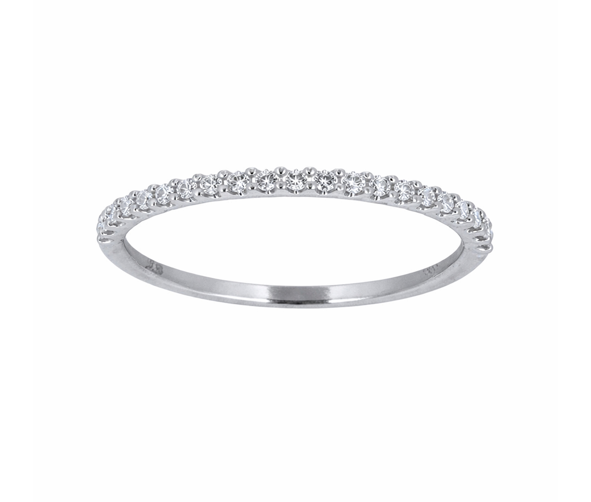 JONC SEMI-ÉTERNITÉ EN OR AVEC DIAMANTS - SJ R113700 - BIJOUTERIE SUISSE INC.