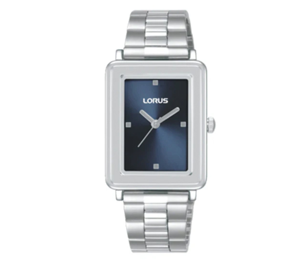 MONTRE LORUS EN ACIER RECTANGULAIRE AU QUARTZ - OD RG295XX9 - LORUS