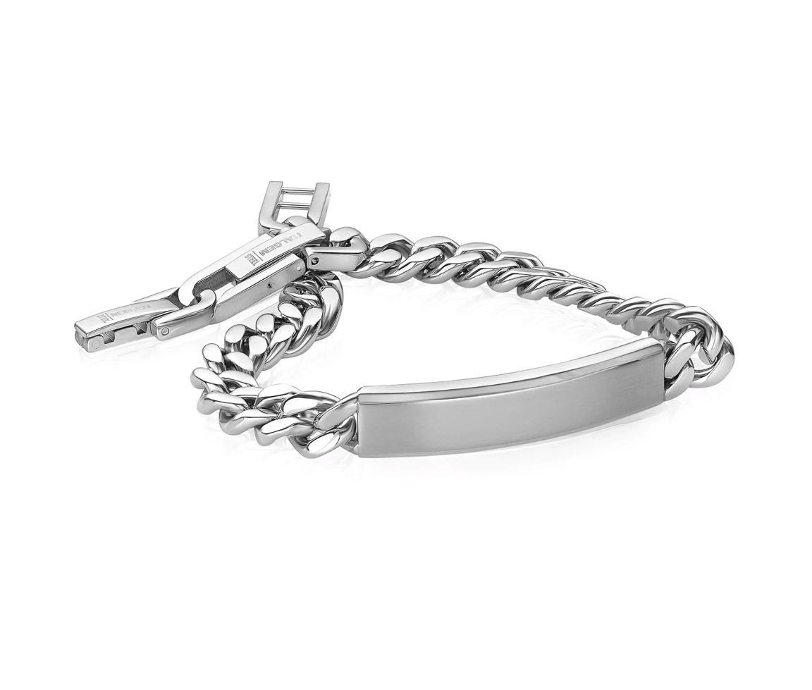 BRACELET IDENTITÉ EN ACIER - IG SMB198 - ITALGEM