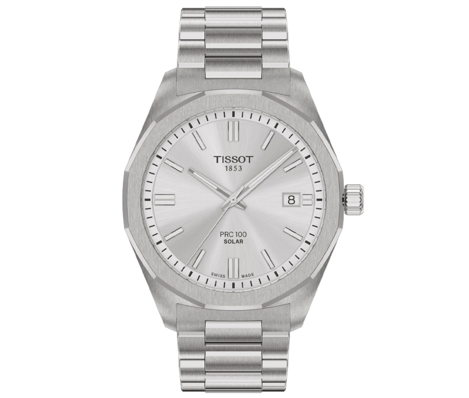 MONTRE TISSOT PRC100 SOLAIRE QUARTZ - T1514221103100 - TISSOT