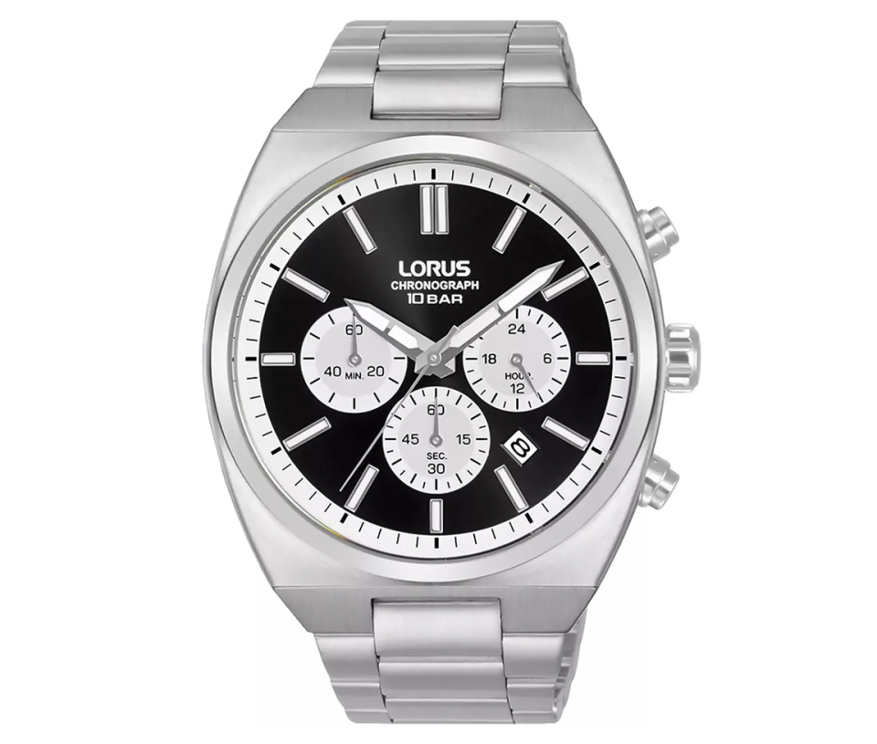 MONTRE LORUS POUR HOMME CHRONOGRAPHE EN ACIER