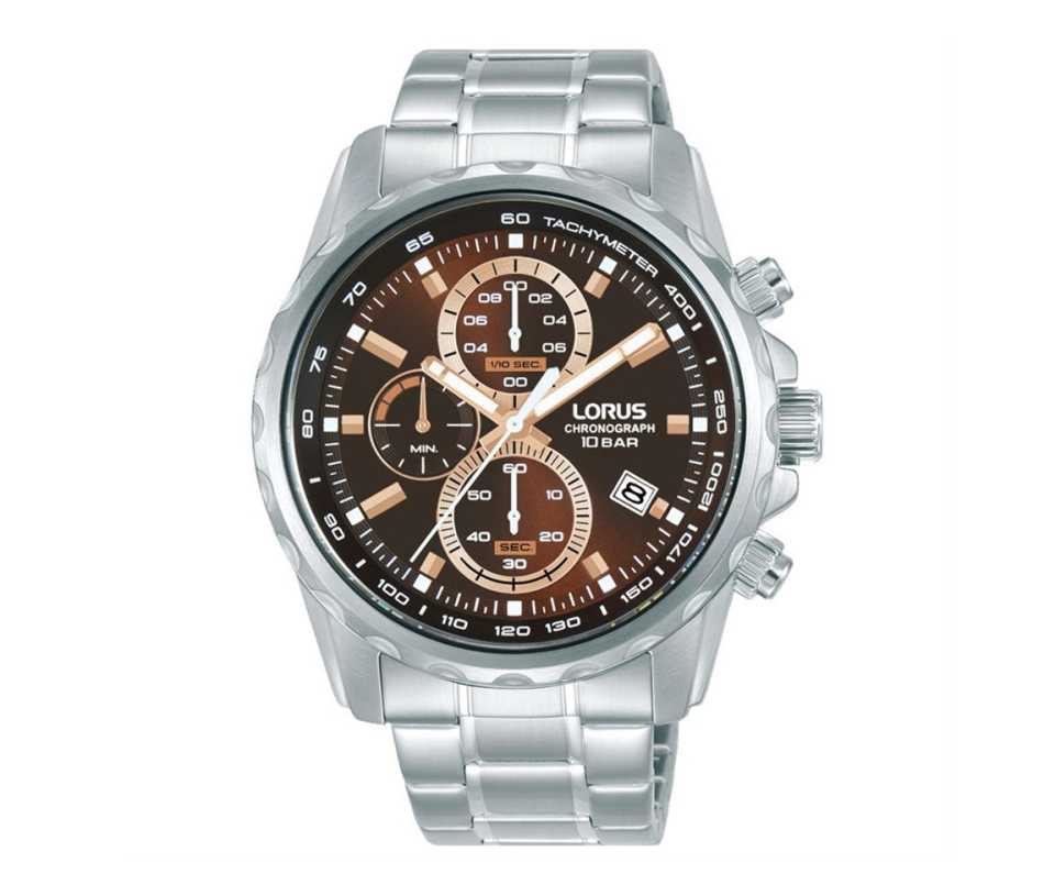 MONTRE LORUS EN ACIER AU QUARTZ CHRONOGRAPHE - OD RM377JX9 - LORUS