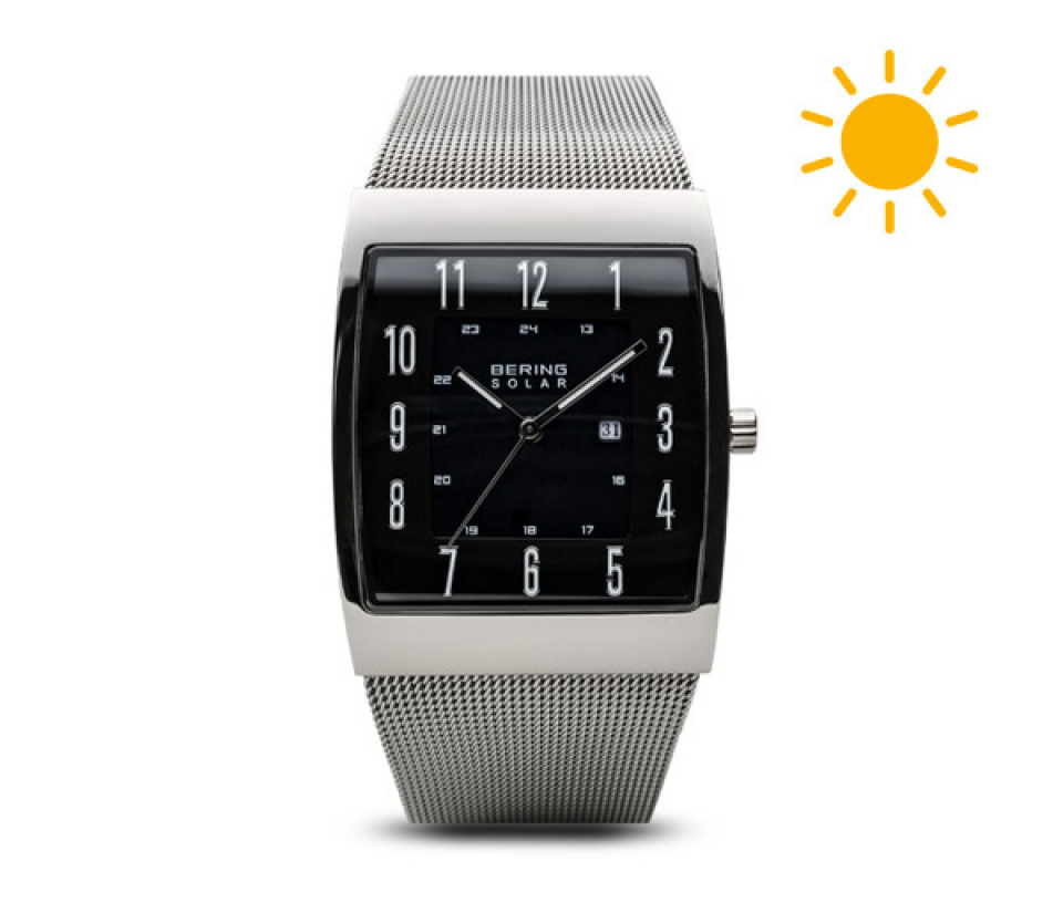 Montre best sale bering solaire