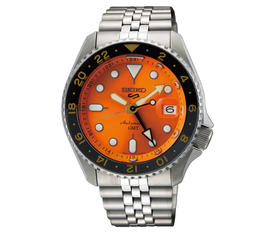 MONTRE SEIKO EN ACIER AUTOMATIQUE GMT 5 SPORTS SKX SERIE - OD SSK005K1 - SEIKO