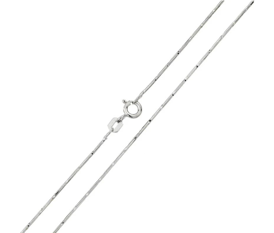 CHAINE À MAILLE SNAKE TAILLÉ 8 CÔTÉS 