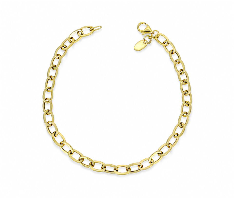BRACELET À MAILLE ROLO EN OR
