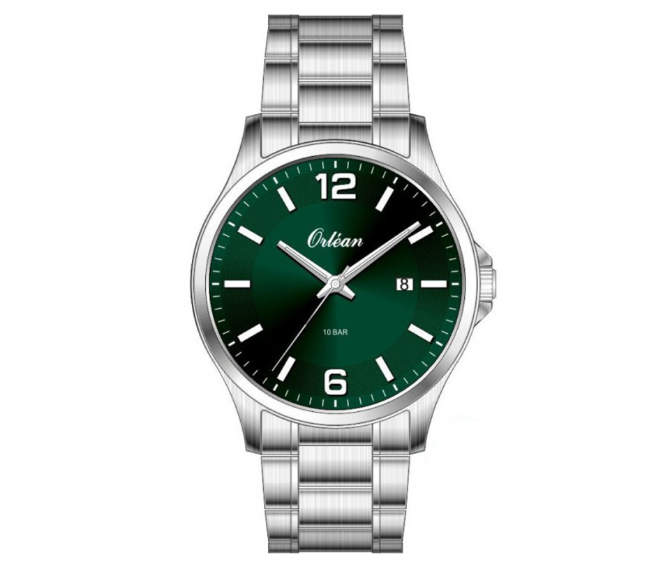 MONTRE ORLEAN EN ACIER - BA ME3664 - ORLEAN