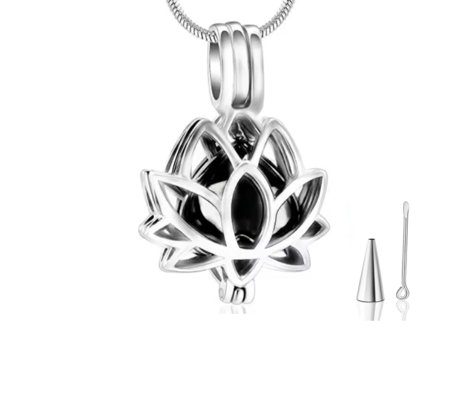 URNE POUR CENDRES FLEUR DE LOTUS