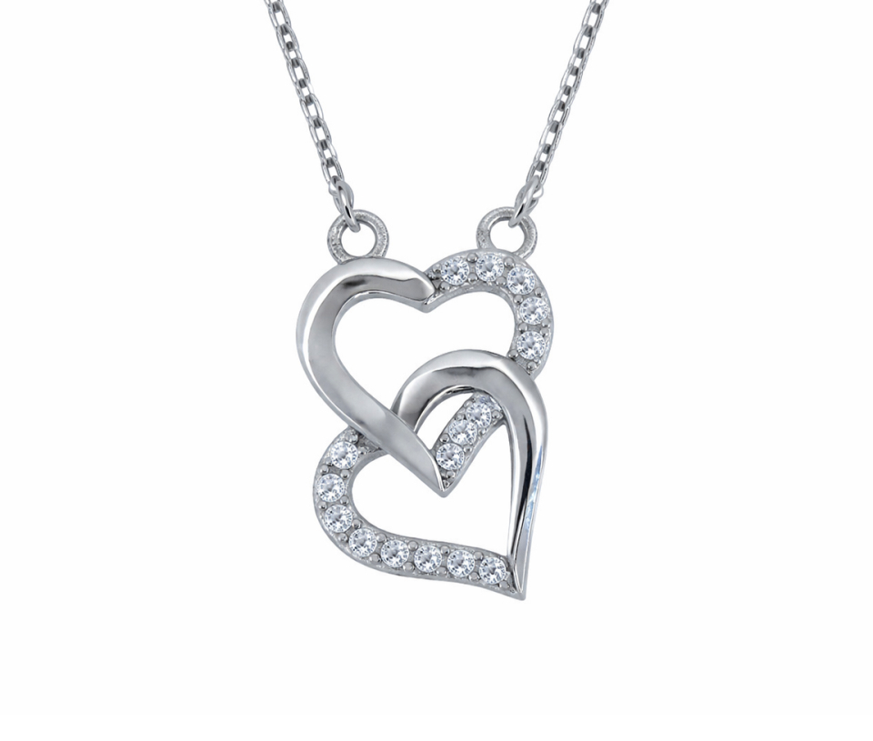 COLLIER DOUBLE COEUR