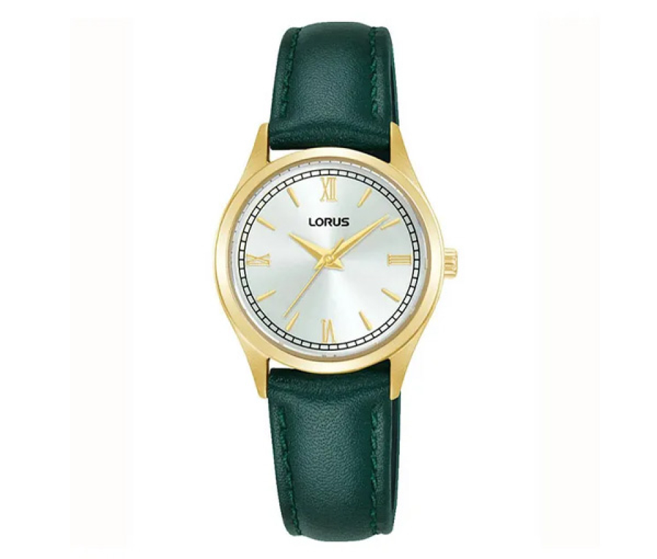 MONTRE LORUS EN ACIER/PVD OR AVEC BRACELET DE CUIR - OD RG216YW9 - LORUS