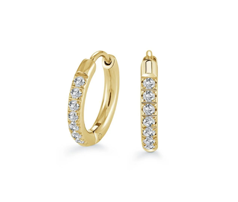 BOUCLES HUGGIES AVEC CZ