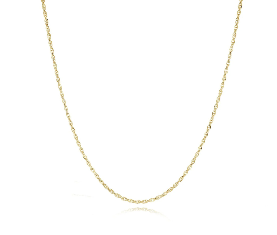 CHAINE EN ACIER/PVD OR À MAILLON OLYMPIQUE - IG SWN108/20 - VELORIA