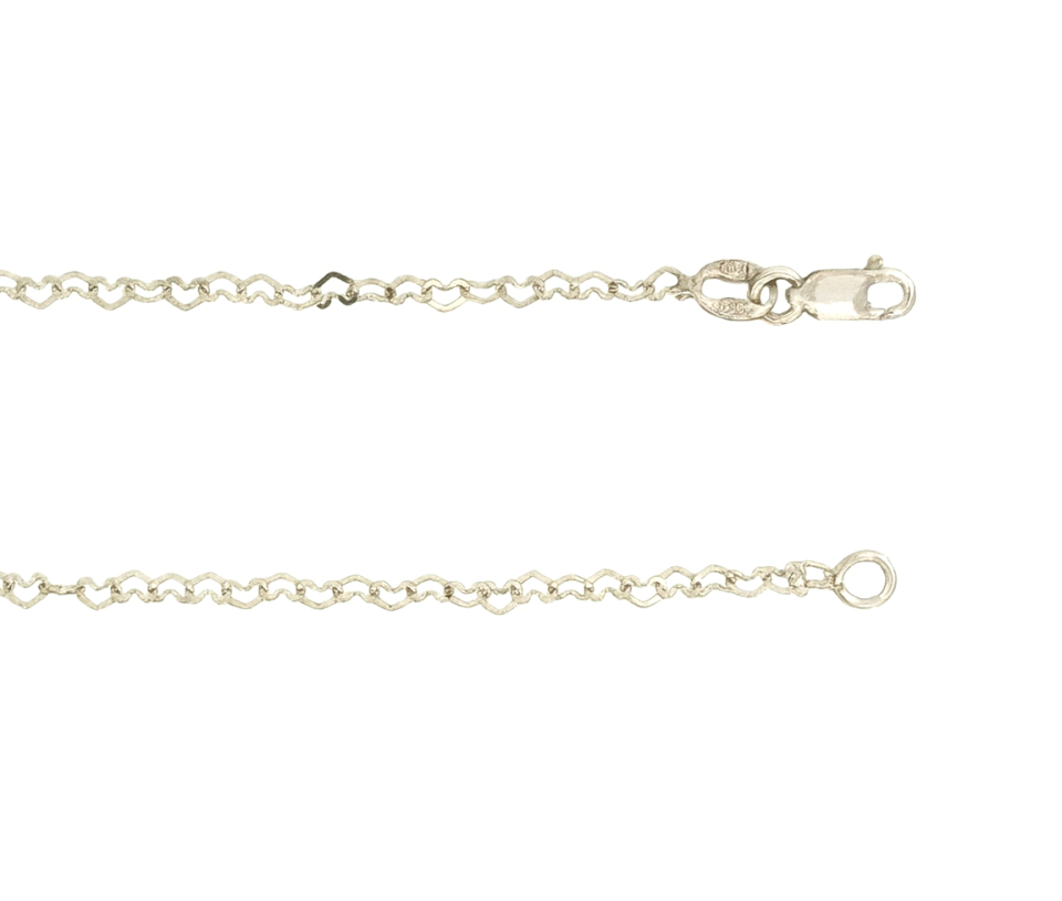 CHAINE EN OR JAUNE À MAILLE EN COEUR - S CHCOE2.3Y18 - BIJOUX D'IMPORTATION