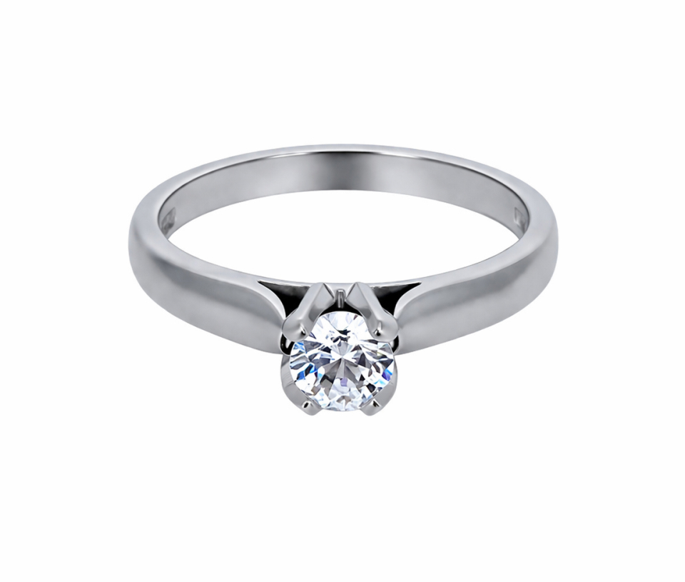 BAGUE EN ARGENT RHODIÉ