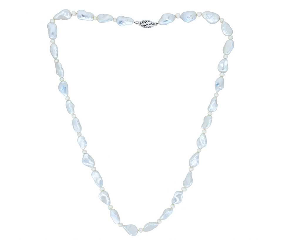 COLLIER DE PERLES KEISHI BAROQUES - AR KEISHI/1878 - PERLE D'IMPORTATION