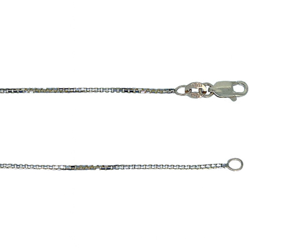 CHAINE EN OR JAUNE À MAILLE BOX RONDE - MB BOXRO1Y20 - BIJOUX D'IMPORTATION