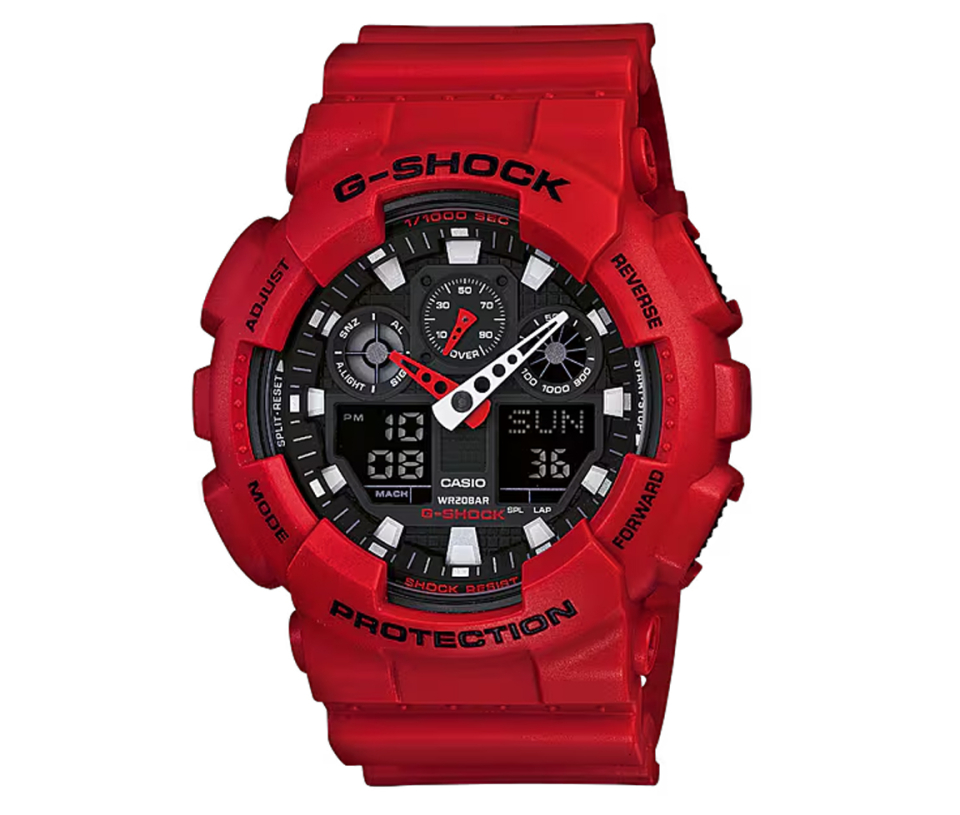 MONTRE CASIO ANALOGIQUE/NUMÉRIQUE EN RÉSINE - H GA100B-4A - CASIO