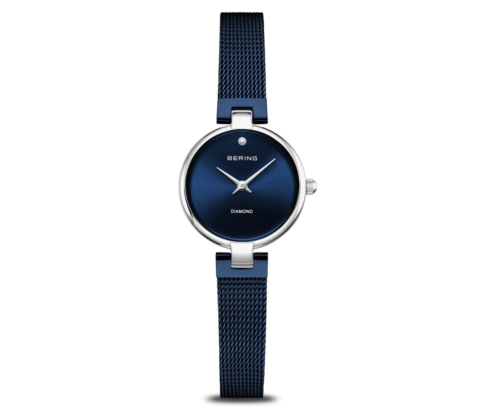 MONTRE BERING POUR DAME EN ACIER/PVD BLEU - MI 17724/307 - BERING