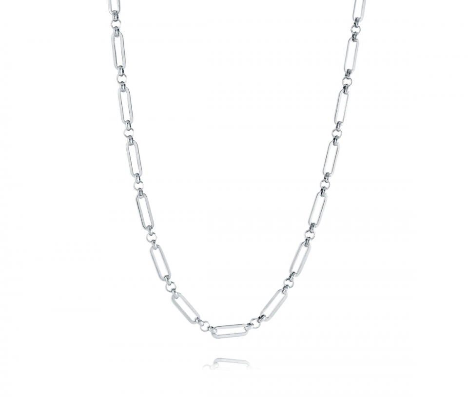 CHAINE ROLO/PAPERCLIP EN ACIER - IG SN78/22 - ITALGEM