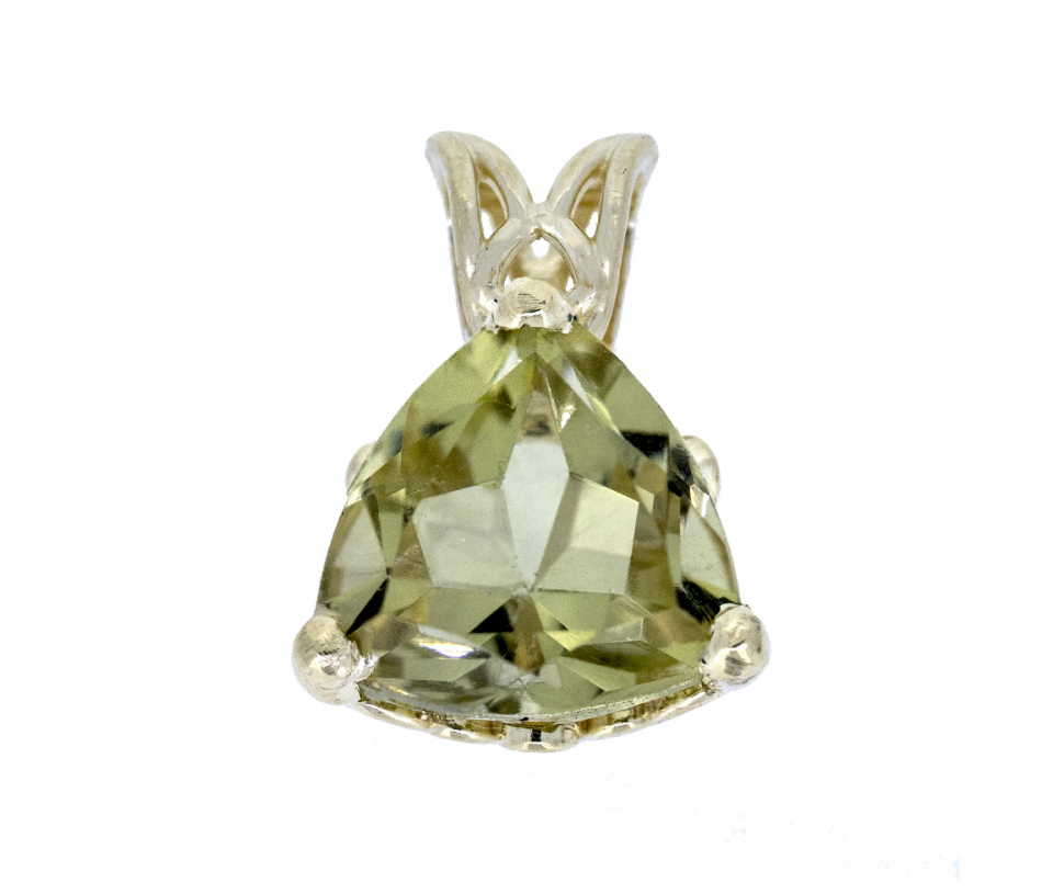 PENDENTIF EN OR 14K SERTI D'UNE CITRINE - ST 22999CI - BIJOUTERIE SUISSE INC.