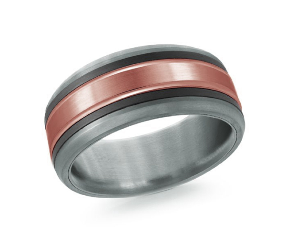 JONC EN TANTALE ET OR 14K - ML MRDTC18BP - MALO 