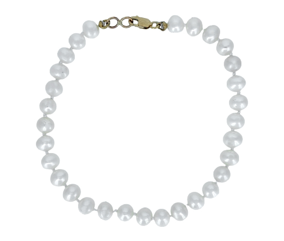 BRACELET AVEC PERLES D'EAU DOUCE BIWA 