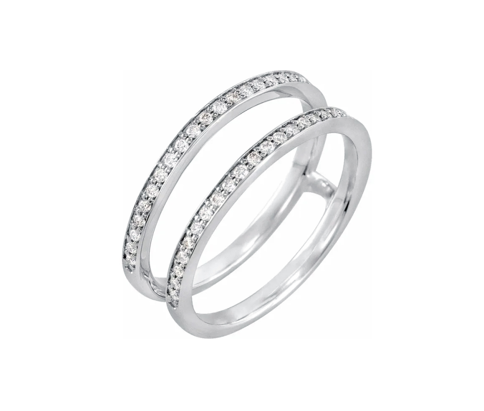 JACKET EN OR 14K SERTI DE DIAMANTS - ST 122245SCZ - BIJOUX IMPORTATION