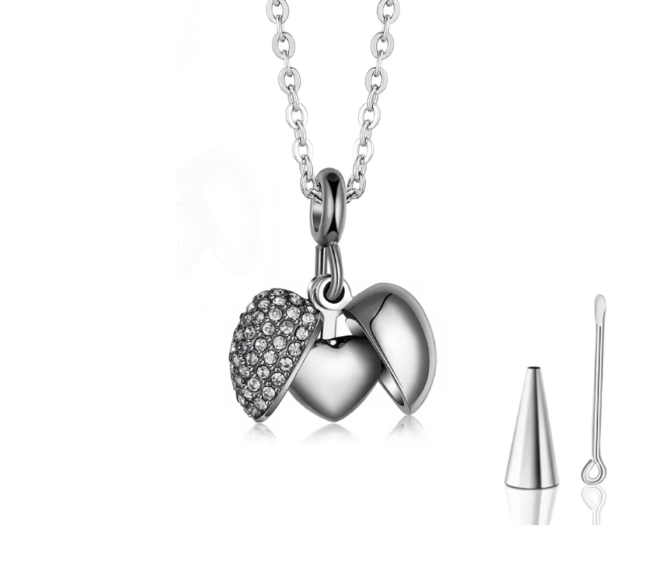 URNE POUR CENDRES BOULE/COEUR