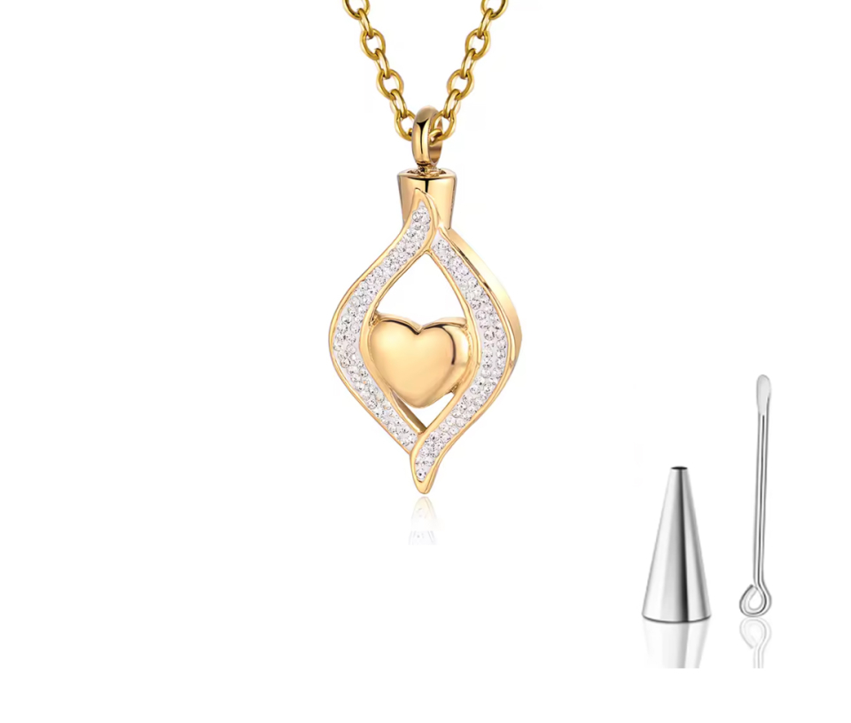 URNE POUR CENDRES COEUR/INFINI