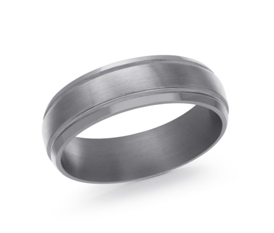 JONC EN TANTALE CONFORT FIT - ML TANT004/7 - MALO 