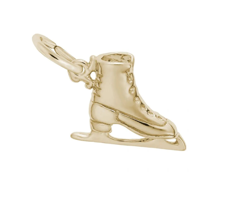 PENDENTIF PATIN EN OR OU EN ARGENT - NU 3056GP - NUCO/REMBRANDT 
