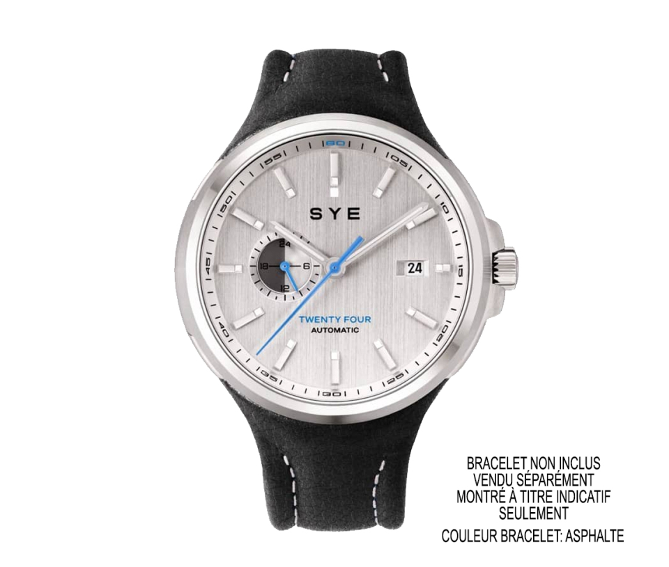 MONTRE SYE MOTION AUTOMATIQUE 24 SILVER - IM MOAU24SIL - SYE