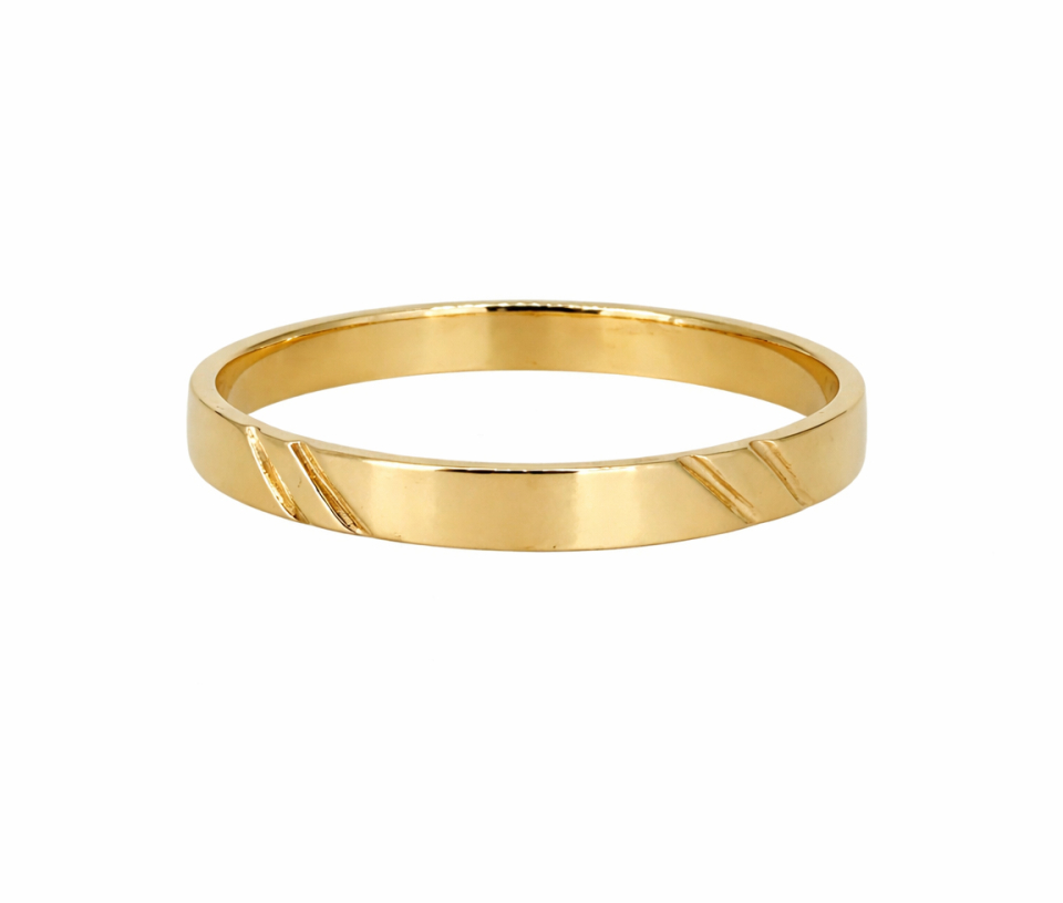 JONC POUR ENFANT EN OR JAUNE 