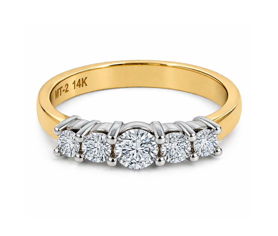 JONC EN OR AVEC DIAMANTS