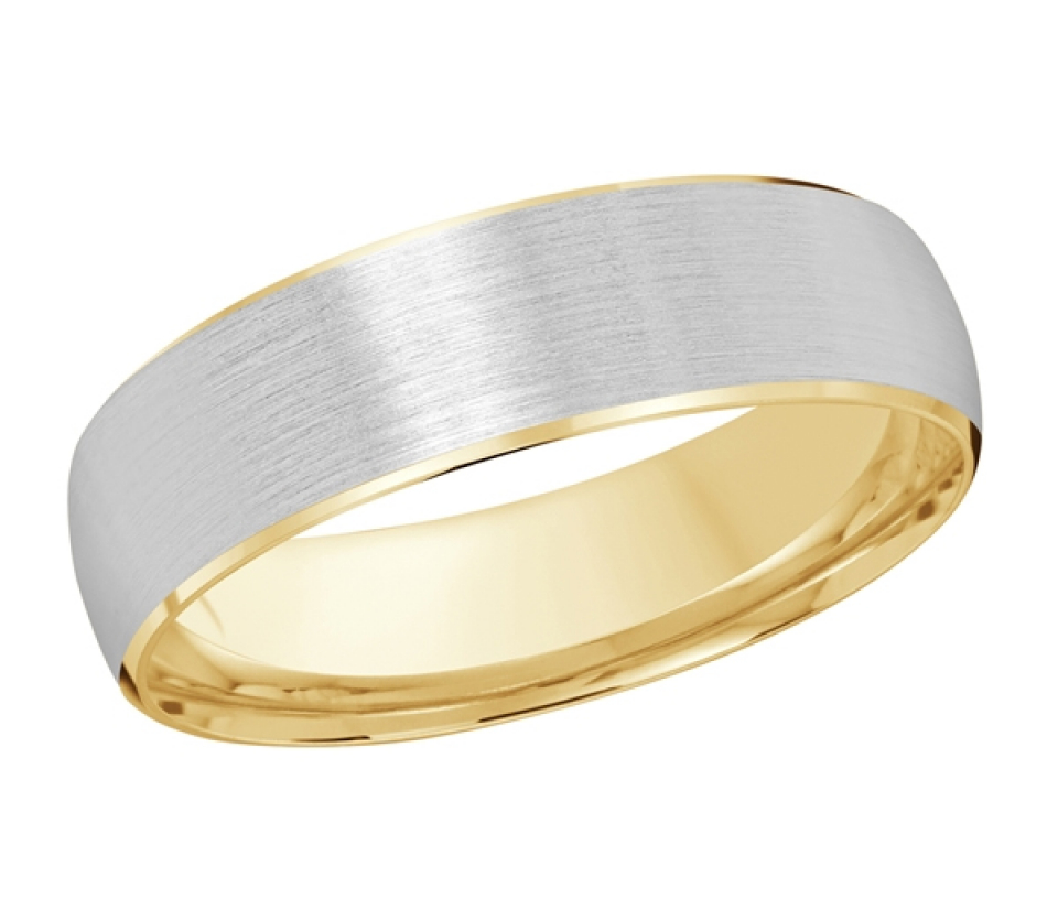 JONC EN OR 10K FINI SATIN UNI 6MM 1.4MM - ML FT249/6YW1 - MALO 