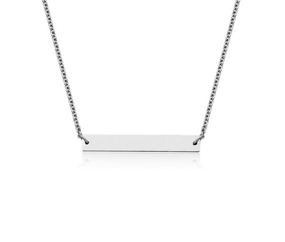 COLLIER ACIER BAR GRAVABLE 17+3 - PJ T0XB810117 - STEELX