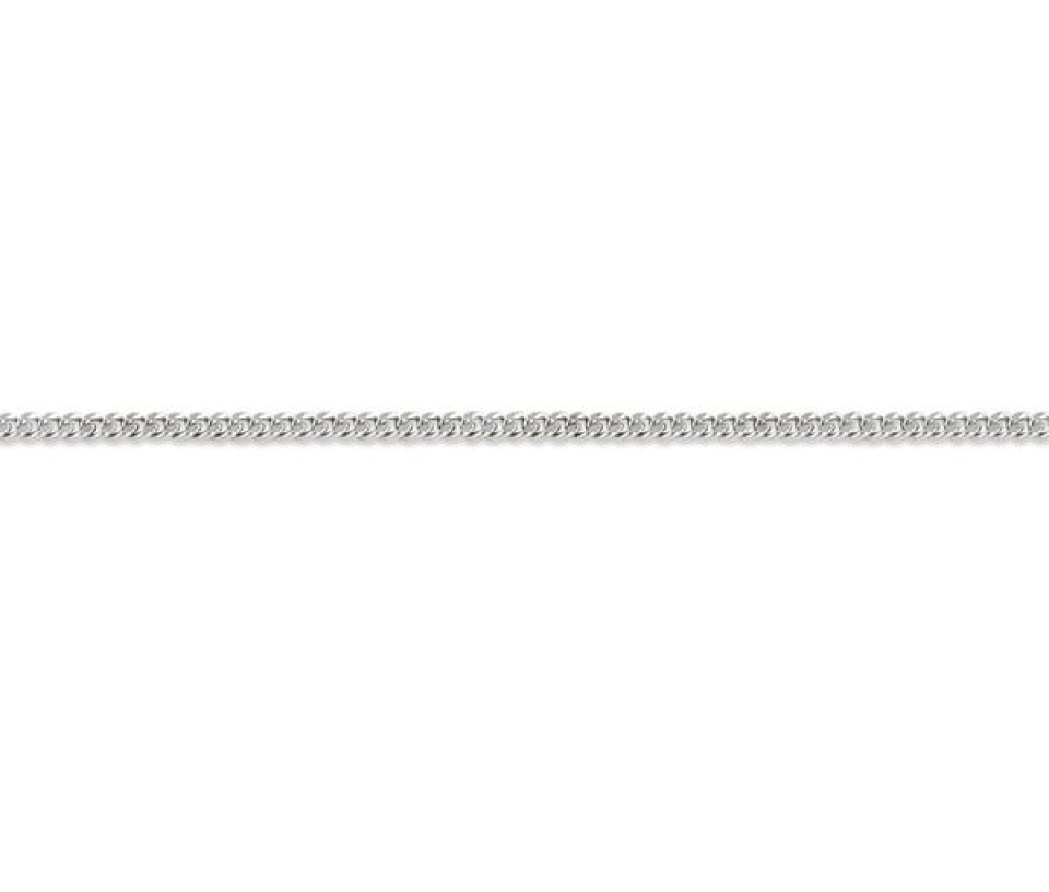 CHAINE GOURMETTE 10K BLANC 18'' 1.45MM - SY 2027 18 - BIJOUX D'IMPORTATION