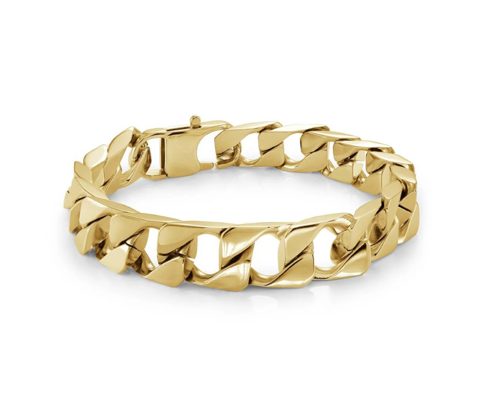BRACELET À MAILLE GOURMETTE