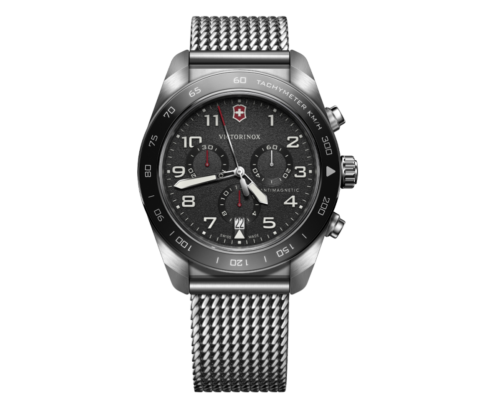 MONTRE VICTORINOX SWISS ARMY AU QUARZ CHRONOGRAPHE - VS 242048 - VICTORINOX