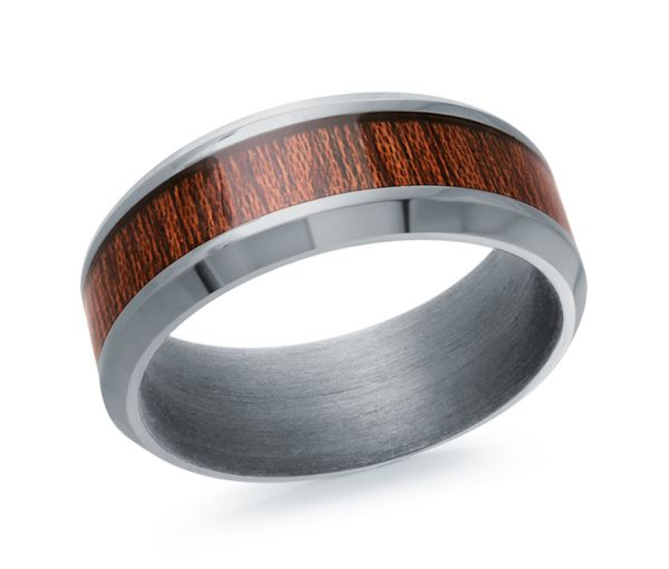 JONC EN TANTALE ET BOIS - ML TANT032/8 - MALO 