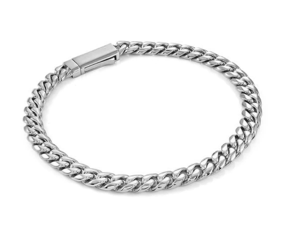 BRACELET EN ACIER, ACIER/PVD OR OU ACIER/PVD NOIR À MAILLE GOURMETTE - IG SMB834/8 - ITALGEM