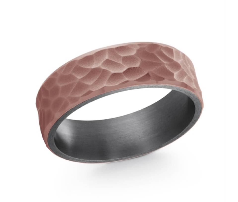 JONC EN TANTALE ET OR 10K - ML TANT016/7P - MALO 