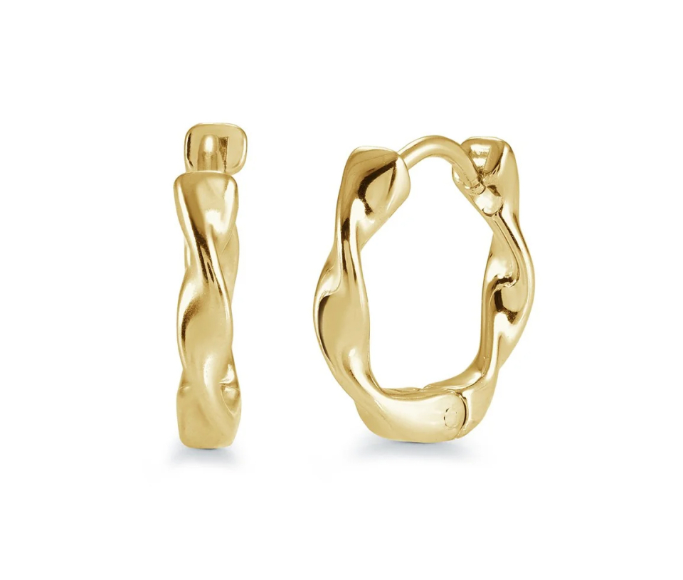 BOUCLES HUGGIES TWISTÉES